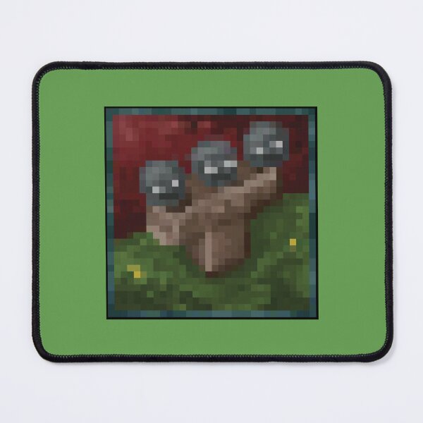 Item preview, Minecraft Painting Wither Art Board Print designed and sold by BridieRitchi.