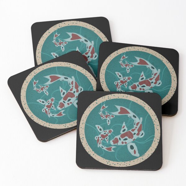 Artikelvorschau, Japanischer Koi-Karpfen-Fisch im runden Schüssel-Japan-Kunst-Kostüm entworfen und verkauft von 27th-Tee.