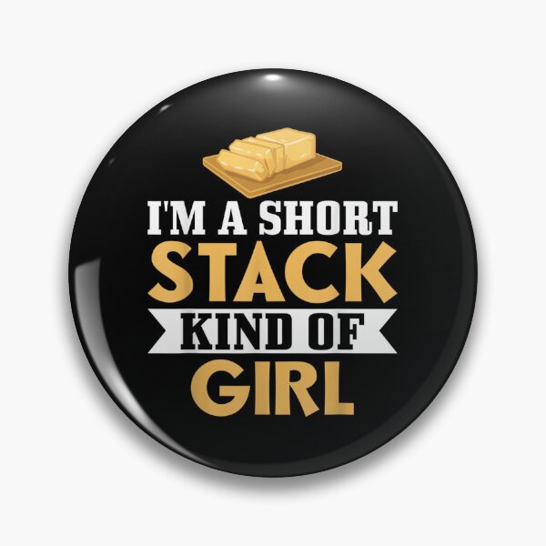 Item preview, I'm A Short Stack Kind Of Girl Butter Pancake Maker designed and sold by Tannermayer.