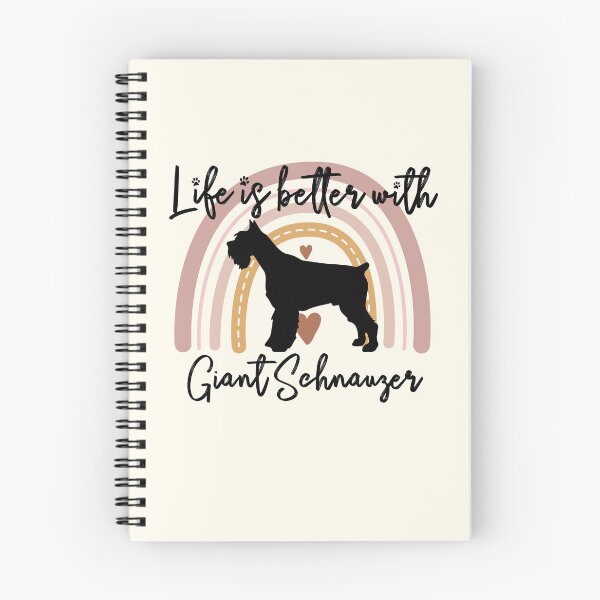 Item preview, Giant Schnauzer dog Rainbow Aesthetic Boho designed and sold by rafaeltto.