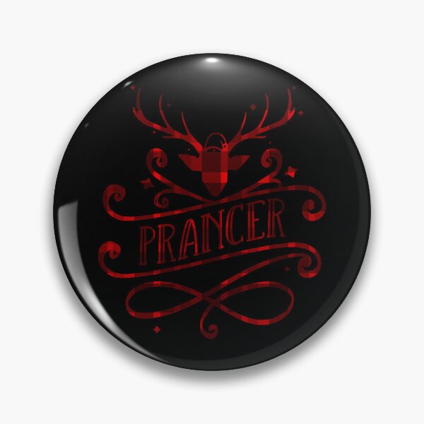 Item preview, Prancer Christmas Red Tartan Pattern Reindeer Head designed and sold by Trinket-Trickster.