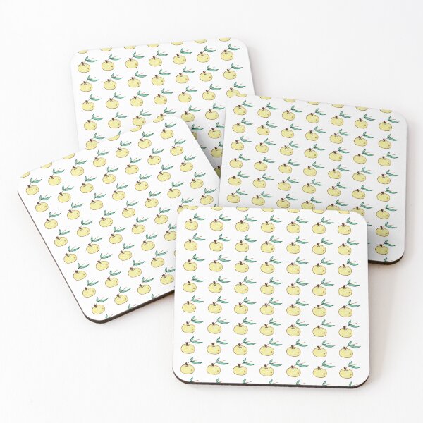 Item preview, cute apple pattern design yellow designed and sold by DianaBezukh.