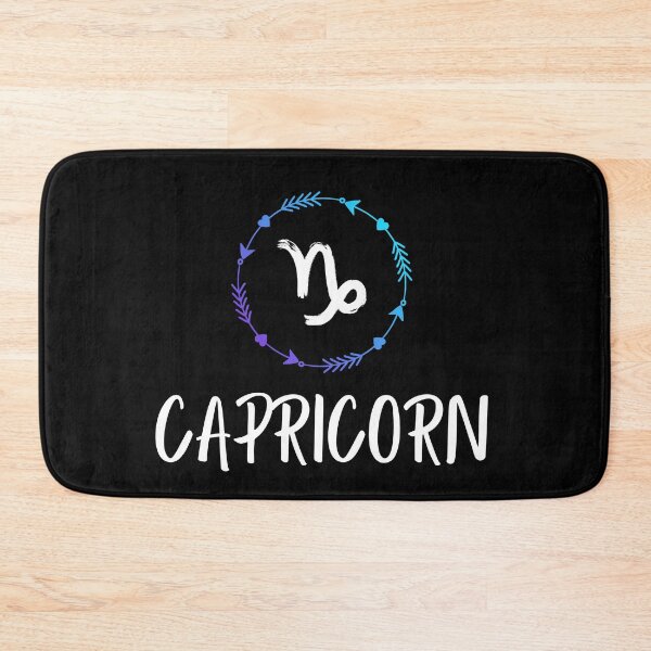 Aperçu de l'œuvre Bordure de flèche du signe du zodiaque Capricorne créée et vendue par Hellofriendco.