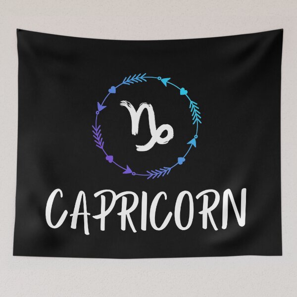 Item preview, Capricorn Zodiac Sign Arrow Border designed and sold by Hellofriendco.