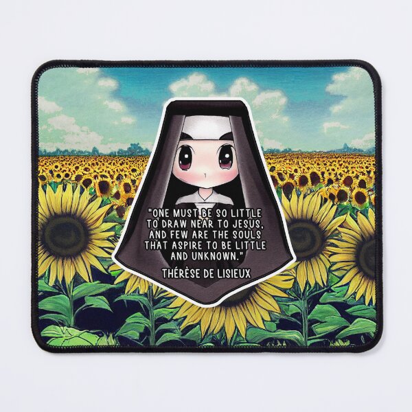 Item preview, Little and Unknown (Therese of Lisieux) designed and sold by NuminousYes.