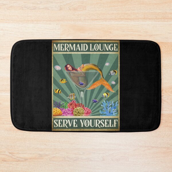 Item preview, Vintage Mermaid Lounge Serve Yourself designed and sold by battkozeller2.