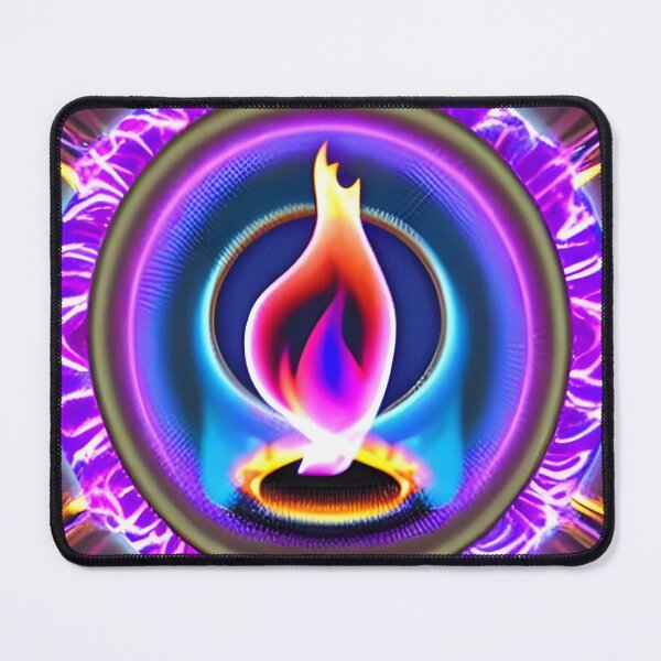 Item preview, Welcome to the Flames - Psychedelic Pattern designed and sold by NomadicCreative.