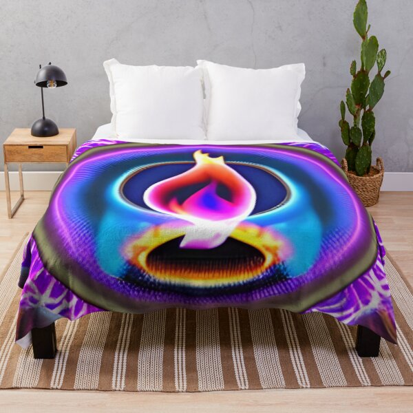 Item preview, Welcome to the Flames - Psychedelic Pattern designed and sold by NomadicCreative.