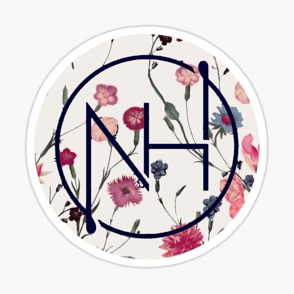 Logo floral de Niall Pegatina