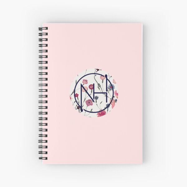 Niall floral logo Spiral Notebook