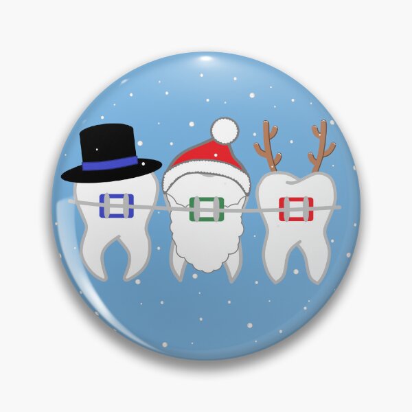 Item preview, Christmas Braces Teeth designed and sold by thehippiehygienist.