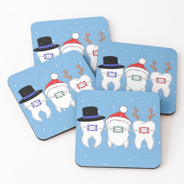 Item preview, Christmas Braces Teeth designed and sold by thehippiehygienist.