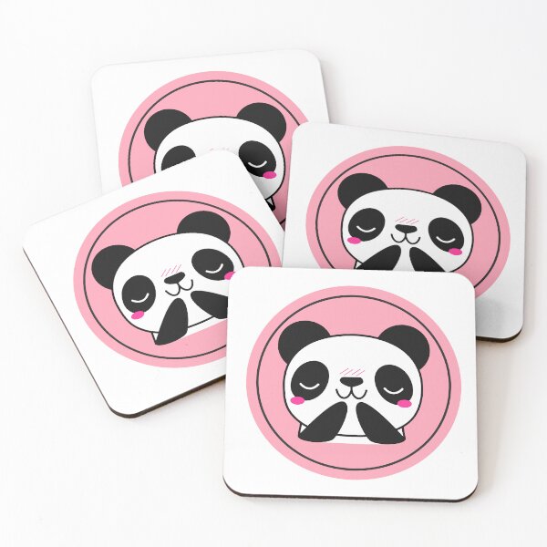 Item preview, Pandastic Funny with Kawaii Panda Pink Circle designed and sold by blackpanpan.
