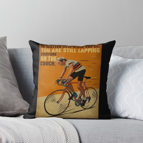 Item preview, Vintage No Matter How Slow You Go Cycling designed and sold by battkozeller2.