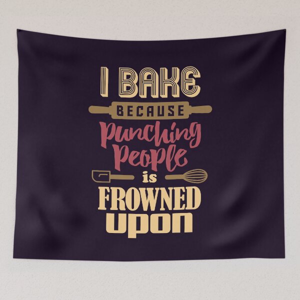 Item preview, I Bake Because designed and sold by VomHaus.
