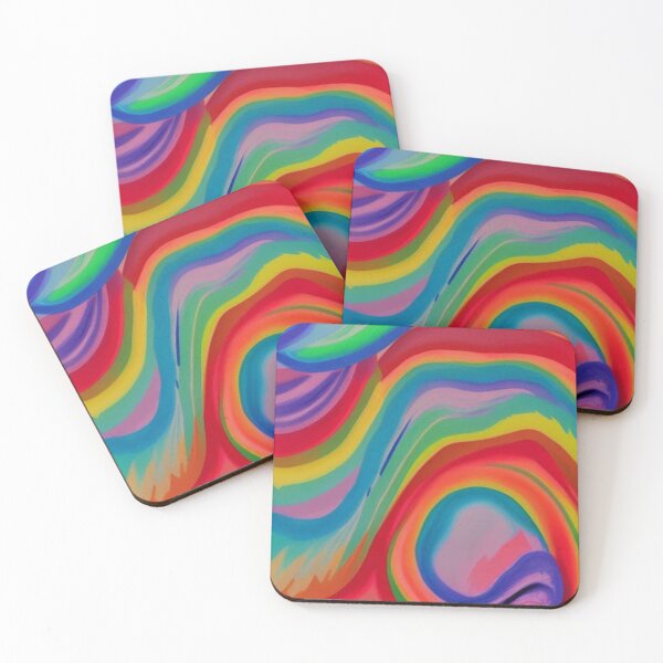 Item preview, Rainbow Swirls 9 designed and sold by Ashley Gagnon.