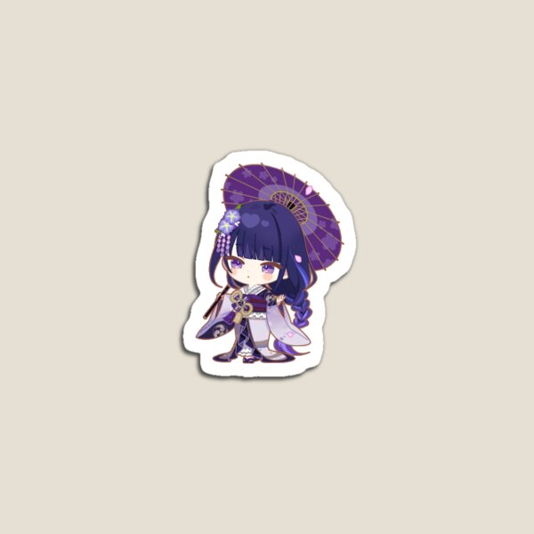 Aperçu de l'œuvre genshin x sweets paradise sticker shogun raiden inazuma ver. créée et vendue par Andreccur.