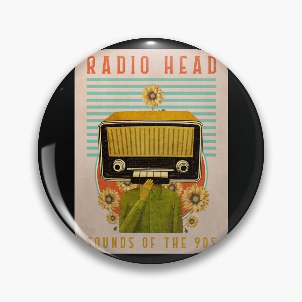 Item preview, Vintage Radio Head Sound Of The 90s designed and sold by battkozeller2.