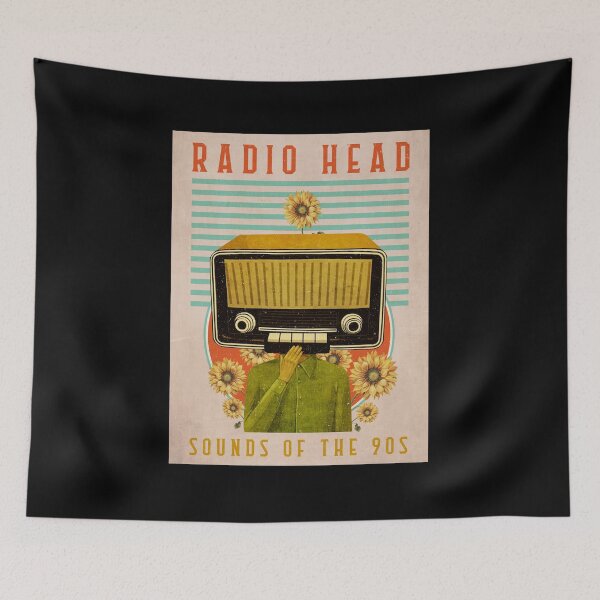 Item preview, Vintage Radio Head Sound Of The 90s designed and sold by battkozeller2.