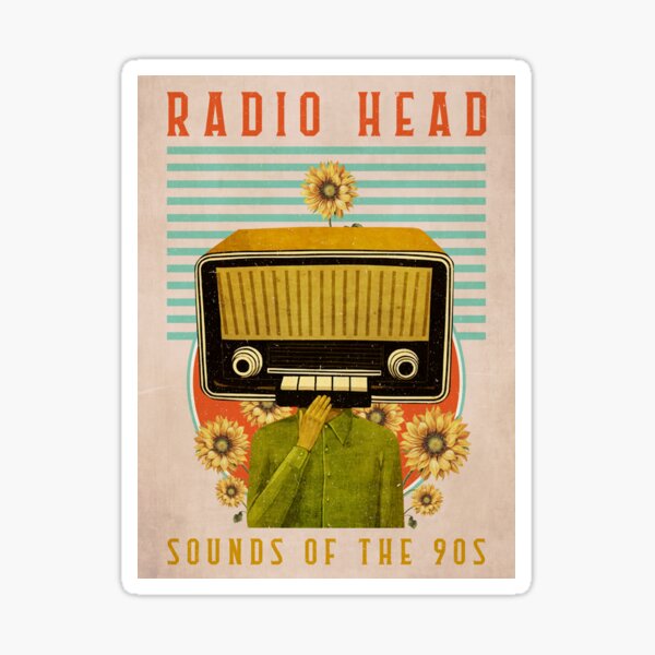 Artikel-Vorschau von Vintage Radio Head Sound der 90er, designt und verkauft von battkozeller2.