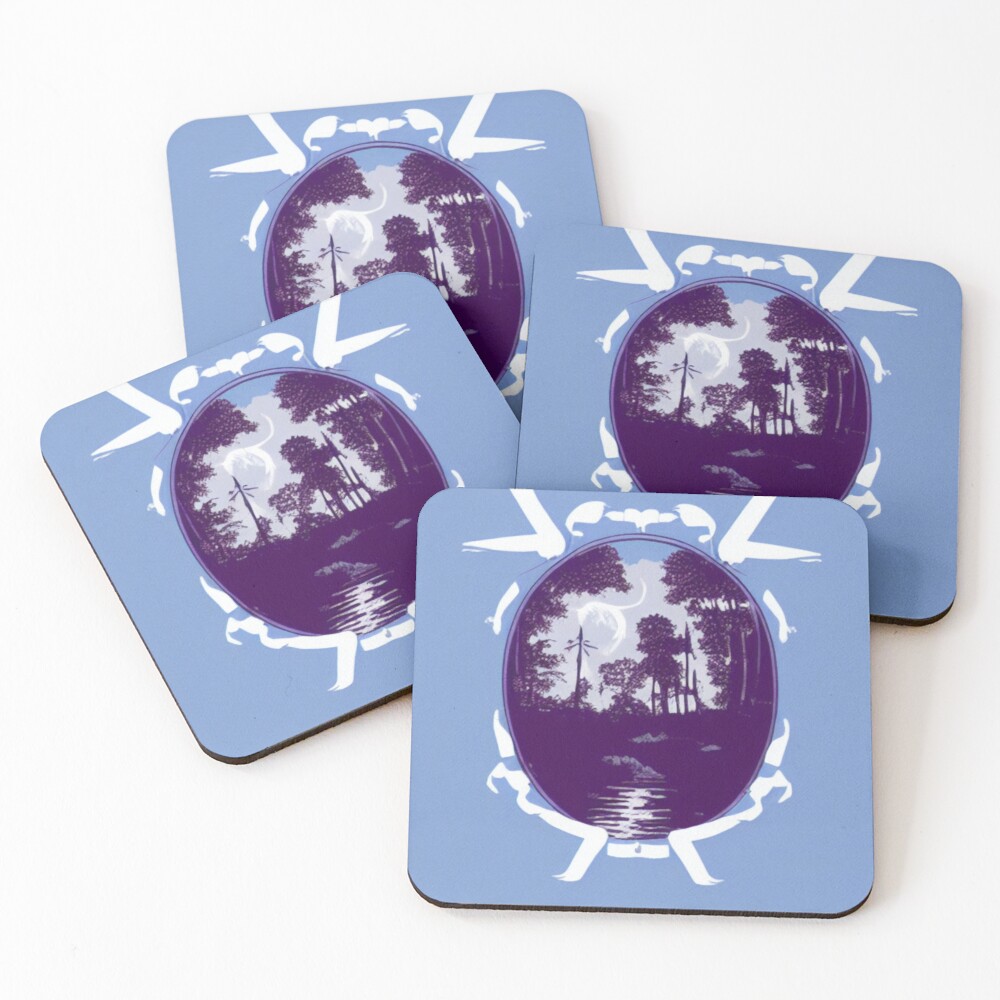Item preview, Coasters (Set of 4) designed and sold by HeavyThreadz.