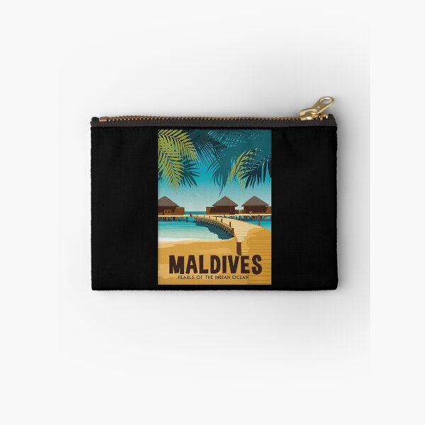 Item preview, Vintage Retro Style Maldives Travel designed and sold by battkozeller2.