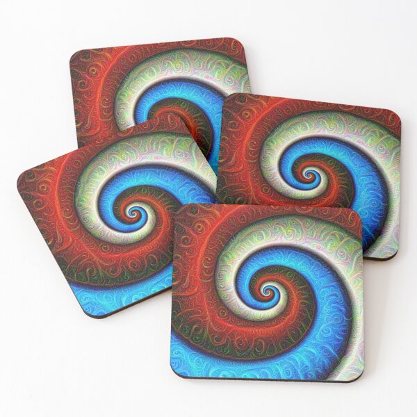 Item preview, #DeepDream Color Fibonacci Visual Areas designed and sold by blackhalt.