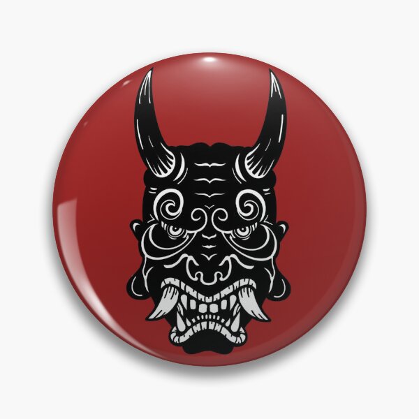Item preview, Oni mask designed and sold by mysticallyprint.