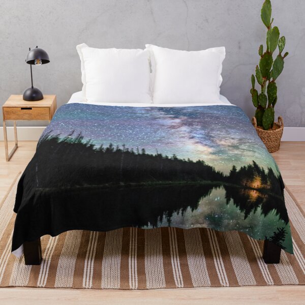 Item preview, A view of the Milky Way from Lake Irene Colorado Rocky Mountains designed and sold by Rocky Mountain Artistry.