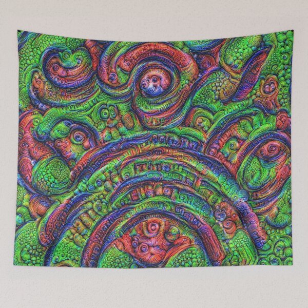 Item preview, Green #DeepDream designed and sold by blackhalt.
