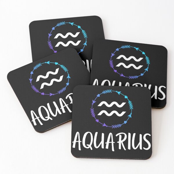 Item preview, Aquarius Zodiac Sign Arrow Border designed and sold by Hellofriendco.