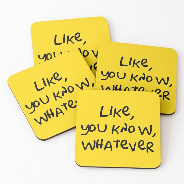 Item preview, Like, You Know, Whatever (Simpsons Lisa Quote - Black) designed and sold by Fanboys Anonymous.