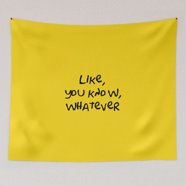 Item preview, Like, You Know, Whatever (Simpsons Lisa Quote - Black) designed and sold by Fanboys Anonymous.