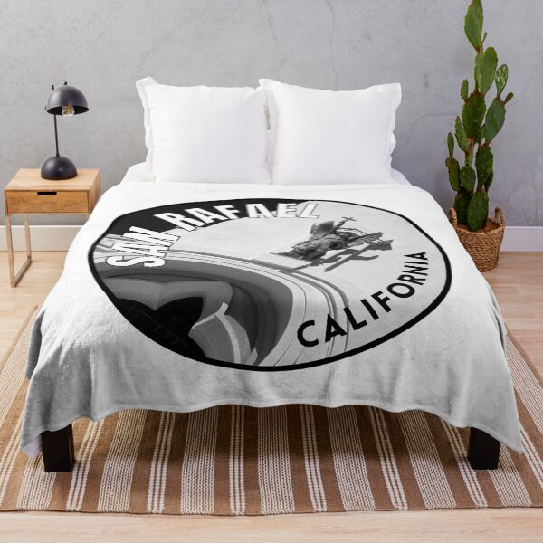 Item preview, Mission San Rafael California | Monochrome Photography | American Road Trip designed and sold by KonnichiwaStore.