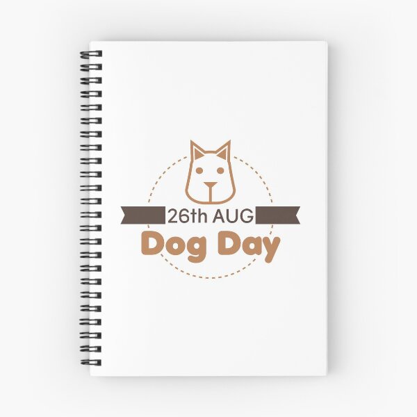 Item preview, National Dog Day 26th August designed and sold by Krukowski.