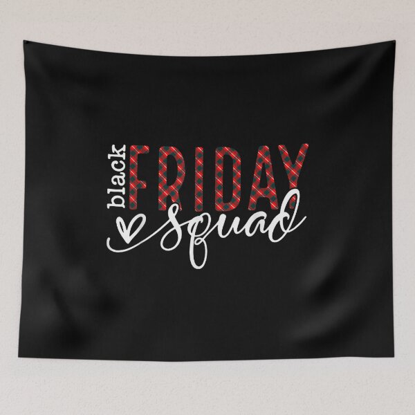 Item preview, Black Shopping Friday Squad Christmas shopping crew designed and sold by Tannermayer.