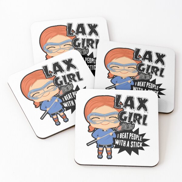 Item preview, Lacrosse Girl I Beat People With A Stick designed and sold by UnknownArtistt.