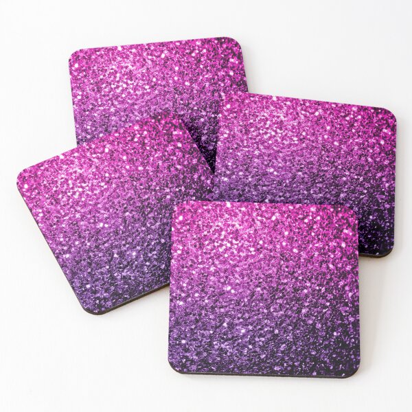 Item preview, Purple Pink Ombre faux glitter sparkles (Photo of Glitter - Not Reflective)  designed and sold by PLdesign.
