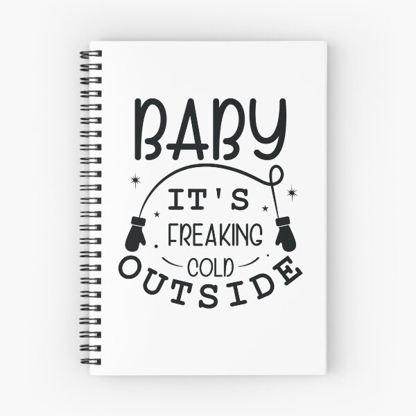 Item preview, Baby it's Freaking Cold Outside T-shirt | Cold Christmas Shirt | Snowflake Shirt | Christmas T-shirt designed and sold by mahsanart.