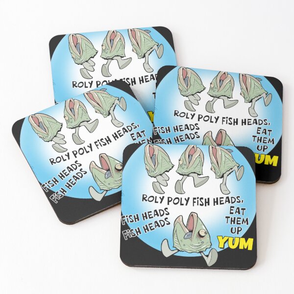 Item preview, Fish heads, Roly poly fish heads, Eat them up Yum designed and sold by KERRODEE.