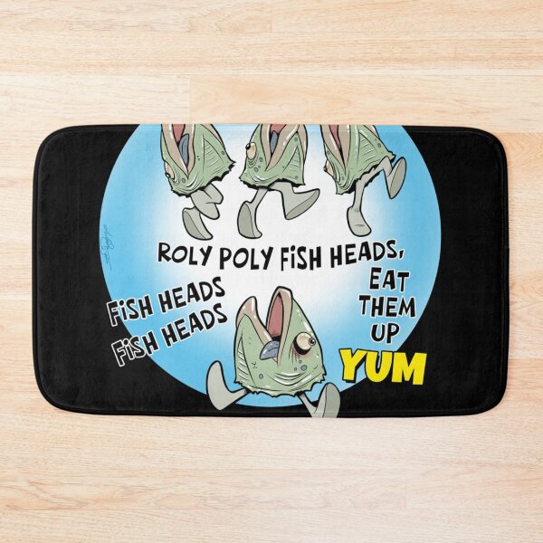 Item preview, Fish heads, Roly poly fish heads, Eat them up Yum designed and sold by KERRODEE.