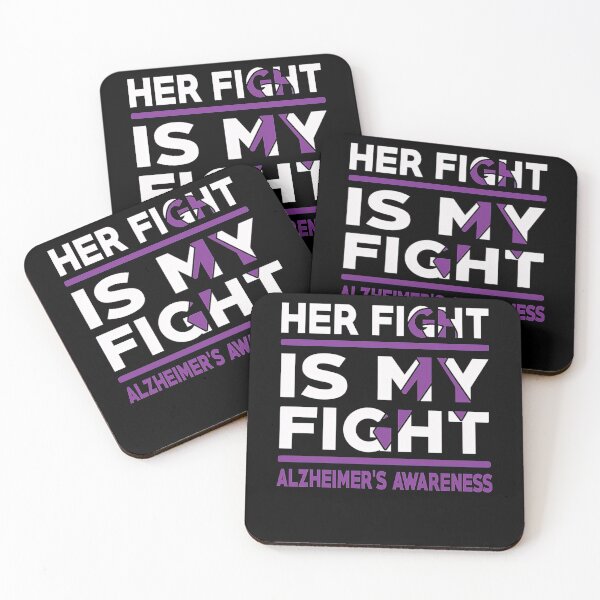 Item preview, Alzheimer Awareness Her Fight Is My Fight Alzheimer's Awareness designed and sold by heckforddewey.