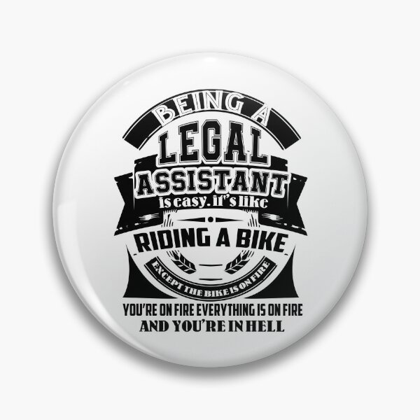 Item preview, Legal Assistant Is Easy Like Riding A Bike designed and sold by UnknownArtistt.