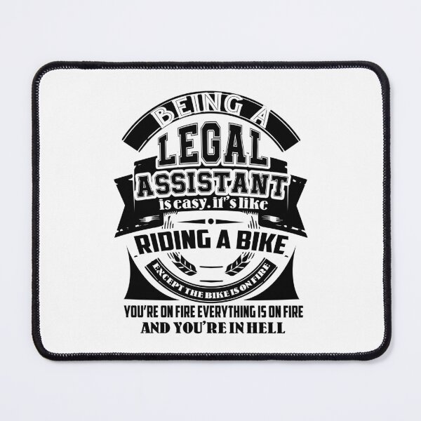 Item preview, Legal Assistant Is Easy Like Riding A Bike designed and sold by UnknownArtistt.