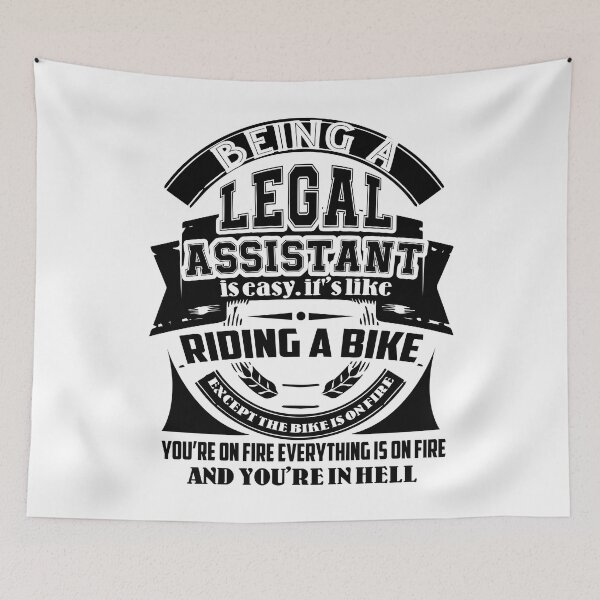 Item preview, Legal Assistant Is Easy Like Riding A Bike designed and sold by UnknownArtistt.