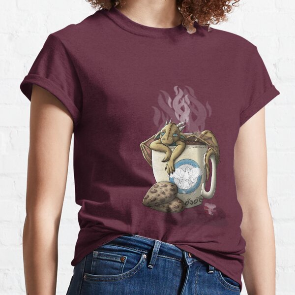 [Tea Cup Dragon] Coffee Classic T-Shirt