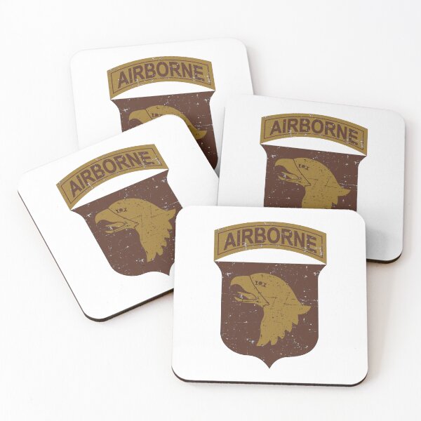 Item preview, US Army - 101st Airborne Division - Screaming Eagles - Desert - Grunge Style  designed and sold by pzd501.