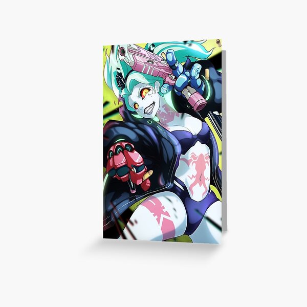 Cyberpunk Edgerunners - Rebecca  Greeting Card for Sale by The