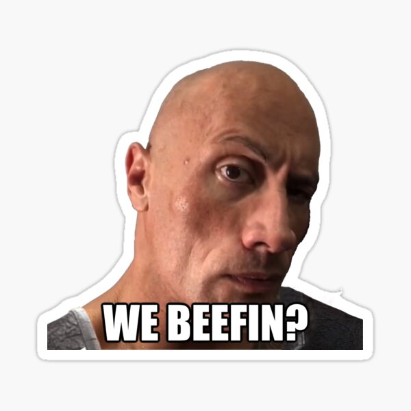 Item preview, WE BEEFIN? designed and sold by b0nejuice.