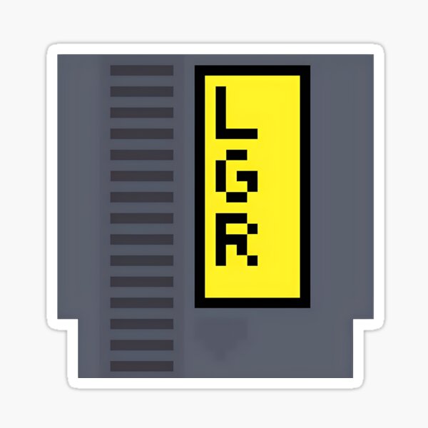 "LGR Logo" Sticker for Sale by 1LGR | Redbubble
